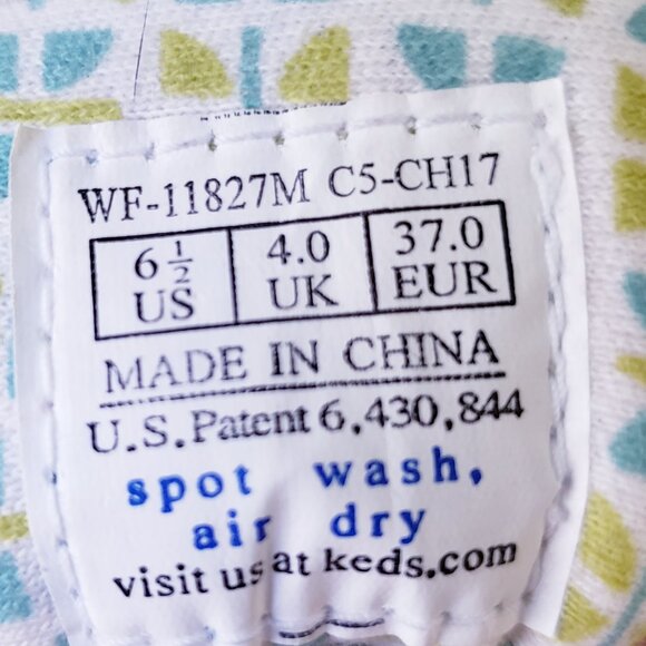 Keds Mules, lime green, size 6 1/2 - Picture 2 of 3